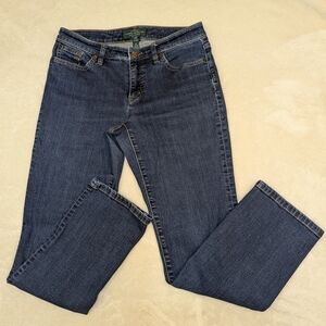 Ralph Lauren Blue Straight Leg Jeans - Size 6P